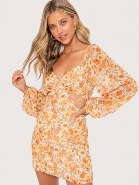 Tangerine Girl Dress