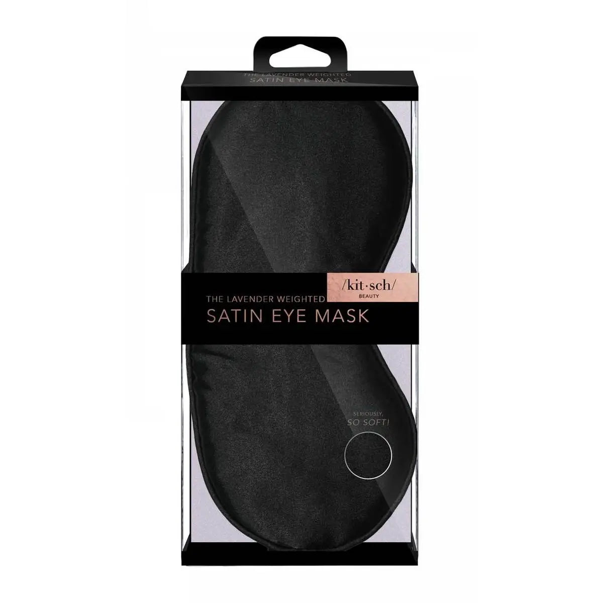 Lavender Weighted Satin Eye Mask